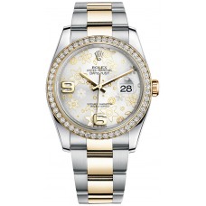 Rolex Datejust 36 Women's Oystersteel Watch 116243-SLVFDO Rolex Datejust 36 Women's Oystersteel Watch 116243-SLVFDO